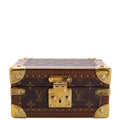 Coffret Tresor 20 Jewelry Box Monogram Brown/Berry