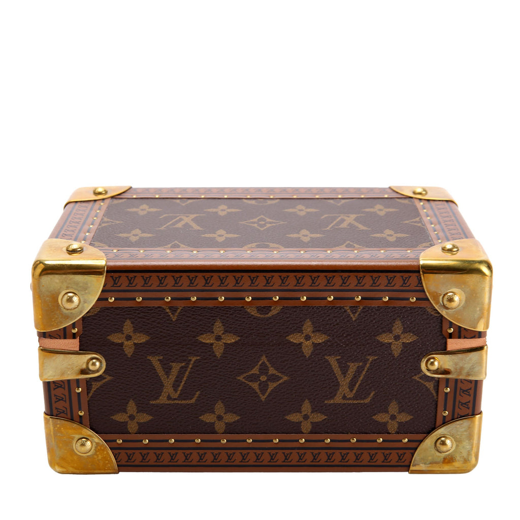 Coffret Tresor 20 Jewelry Box Monogram Brown/Berry
