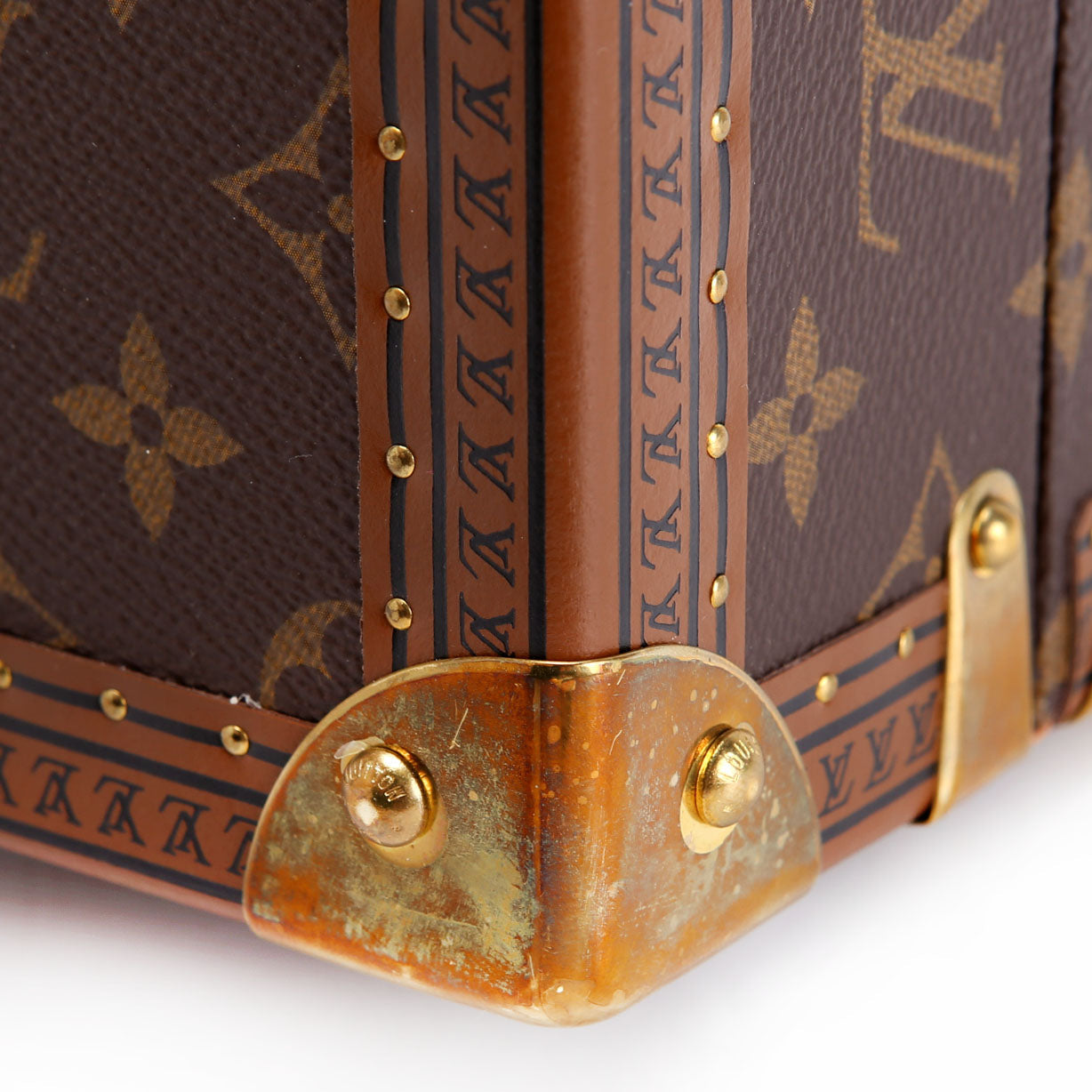 Coffret Tresor 20 Jewelry Box Monogram Brown/Berry