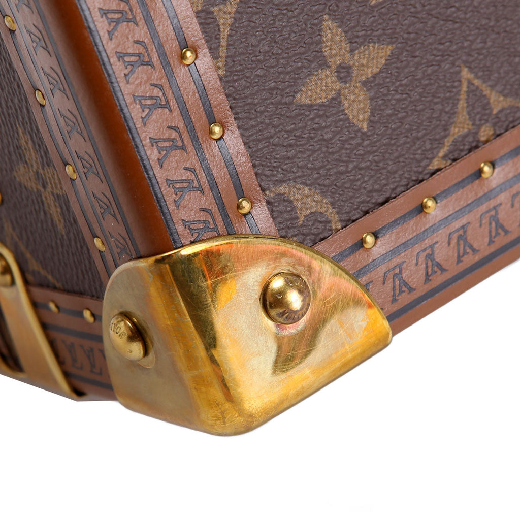 Coffret Tresor 20 Jewelry Box Monogram Brown/Berry
