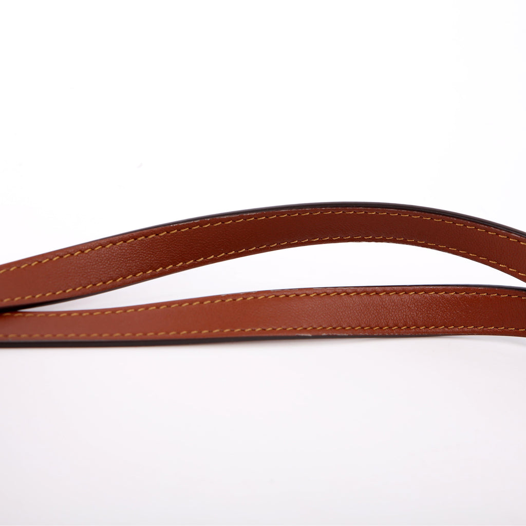 Leather Tag Hobo Brown