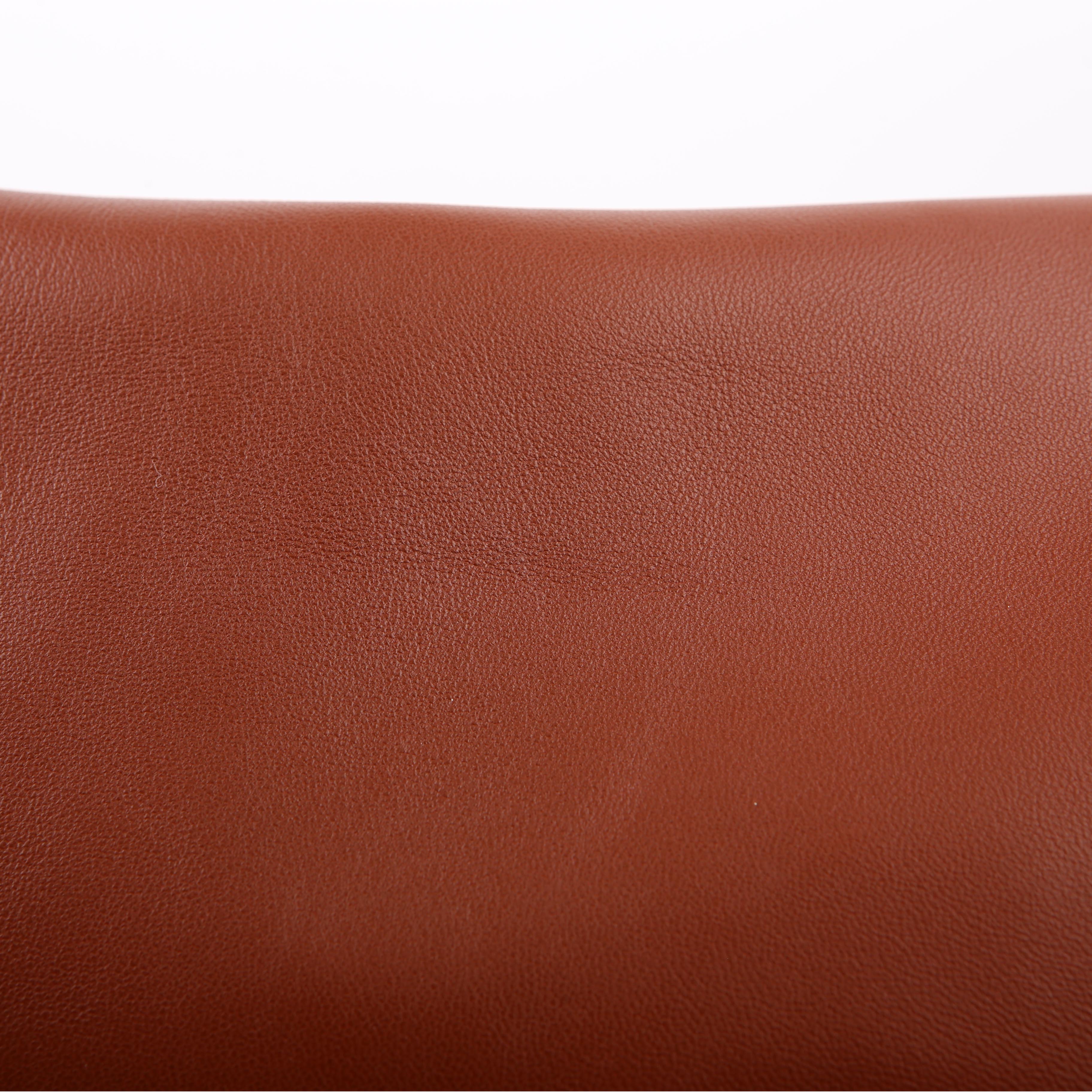 Leather Tag Hobo Brown