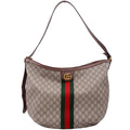 Gucci 547939 Ophidia GG Supreme Half Moon Hobo Large