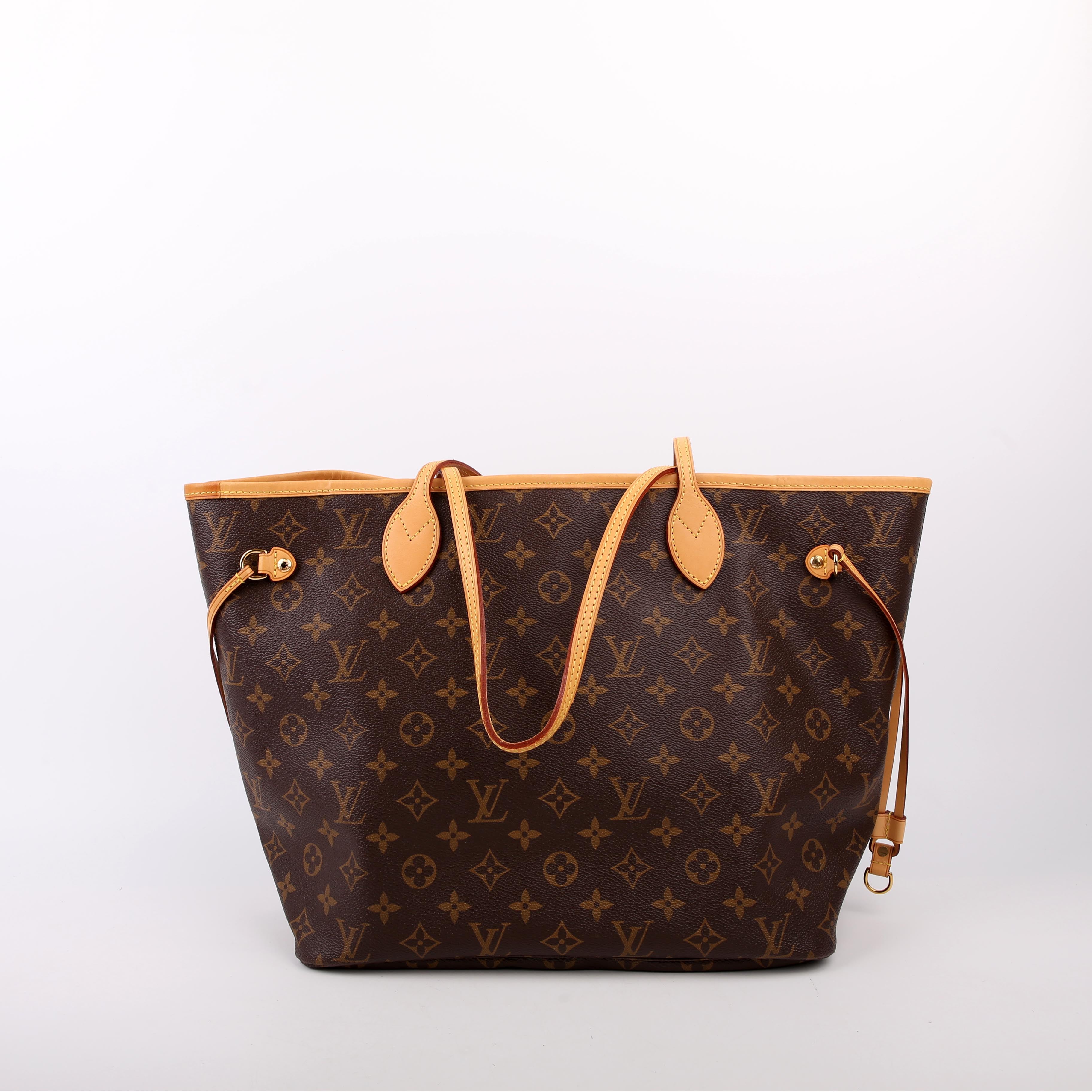 Neverfull with Wallet MM Monogram Red