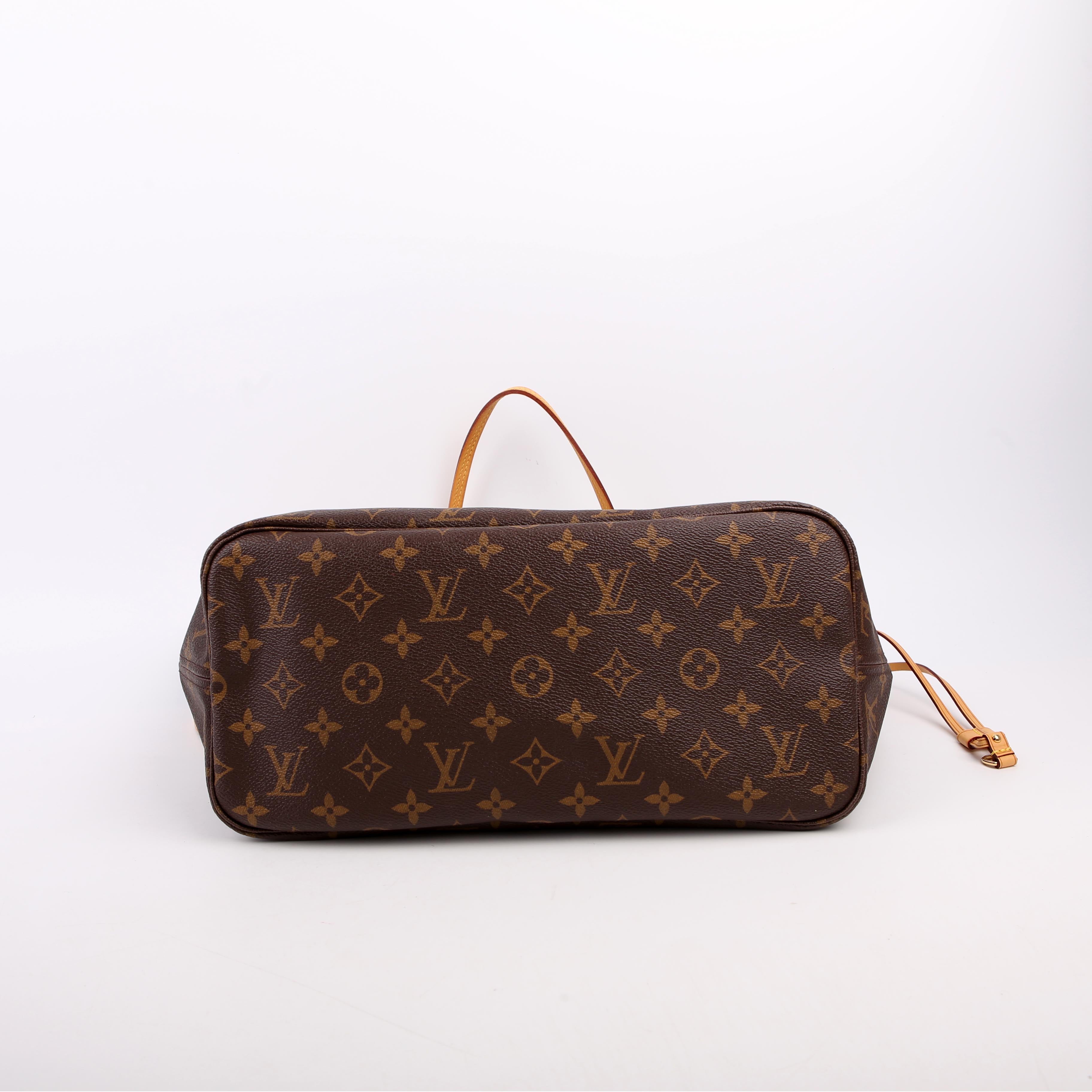 Neverfull with Wallet MM Monogram Red