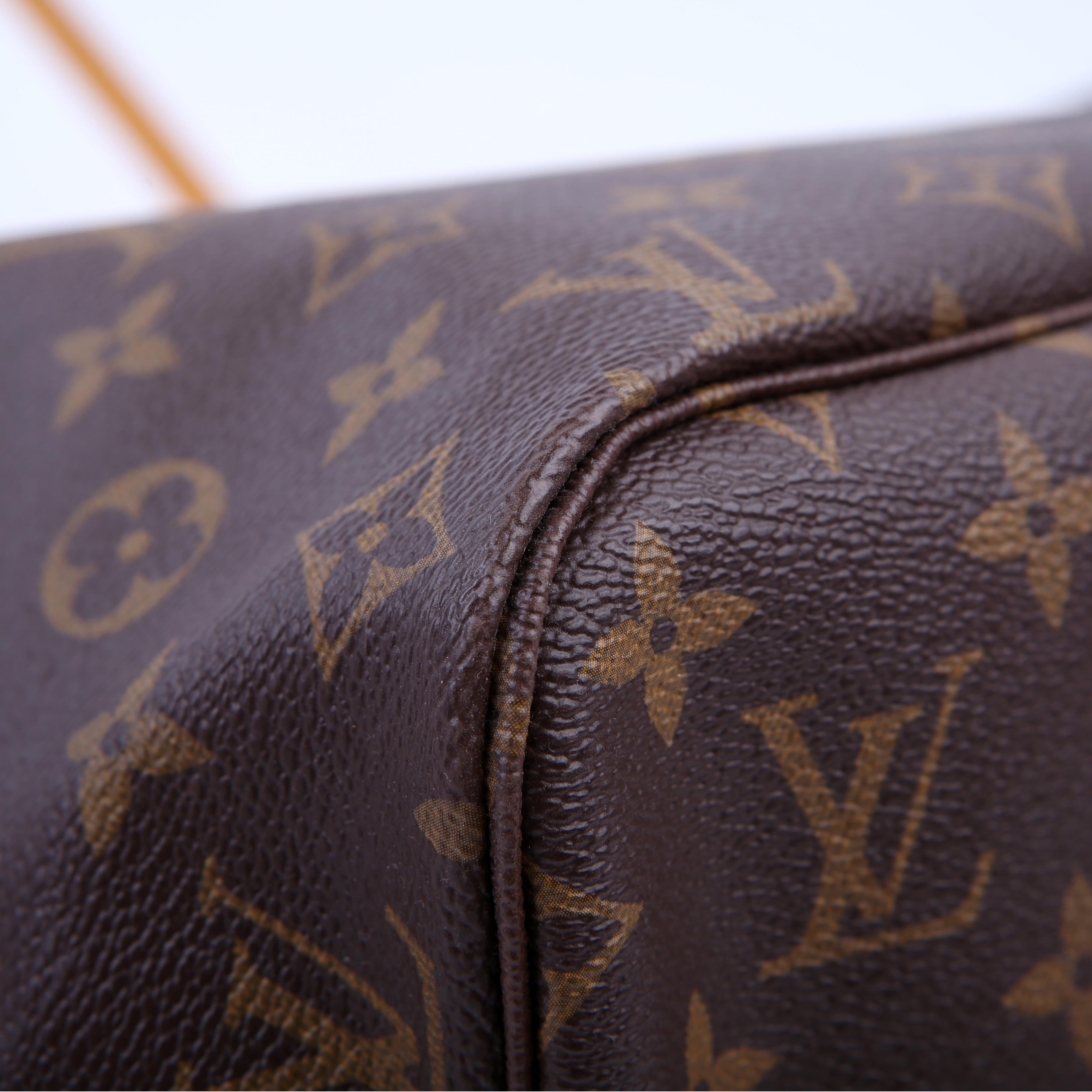Neverfull with Wallet MM Monogram Red