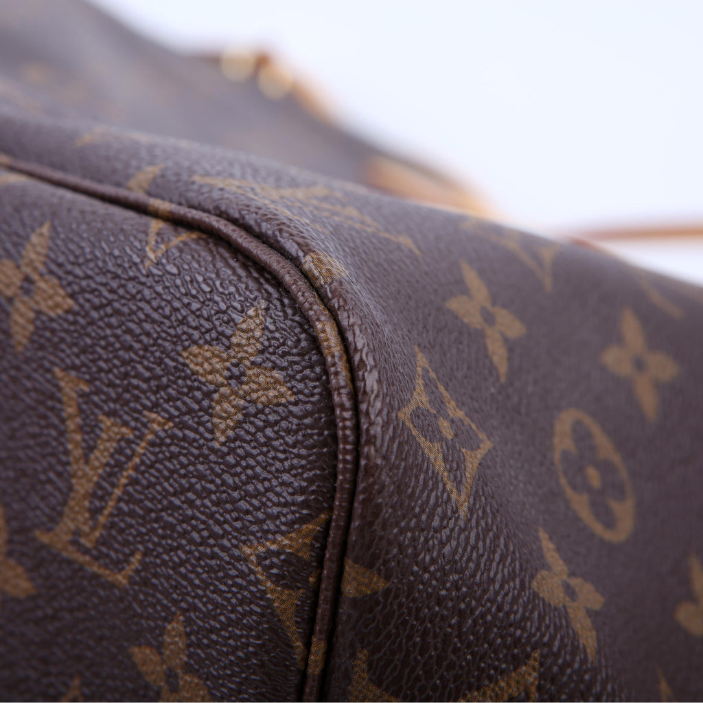 Neverfull with Wallet MM Monogram Red