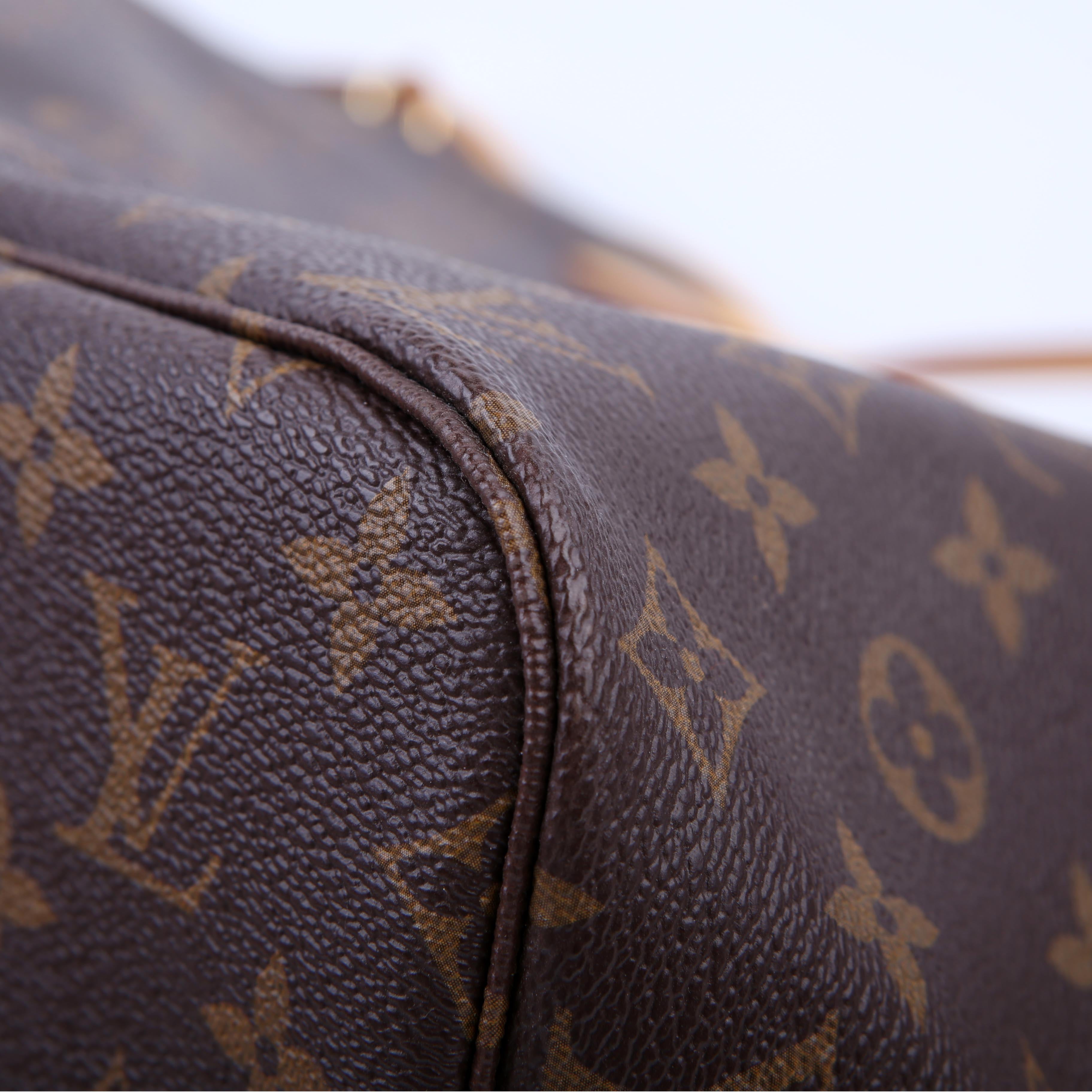 Neverfull with Wallet MM Monogram Red