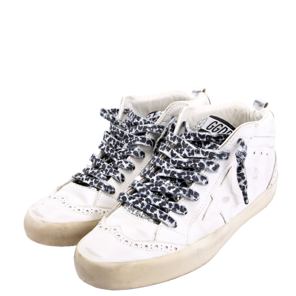 Midstar Sneakers Size 38 White/Silver