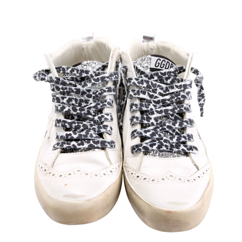 Midstar Sneakers Size 38 White/Silver