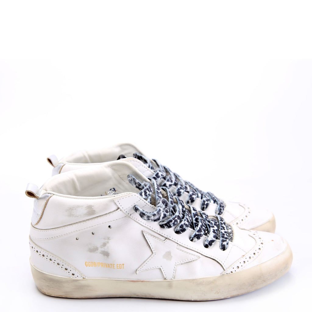 Midstar Sneakers Size 38 White/Silver