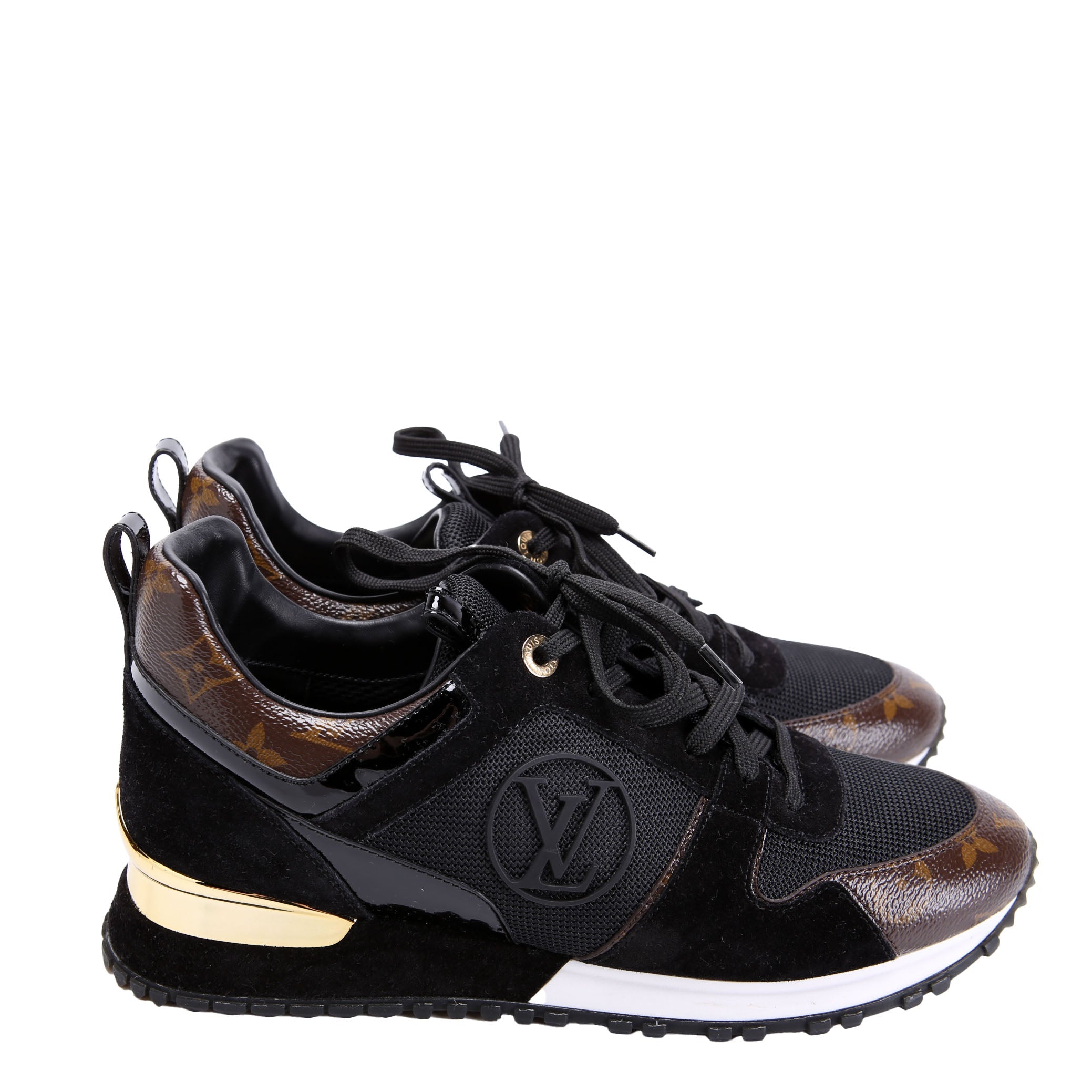 Run Away Sneakers Size 40 Black/Brown