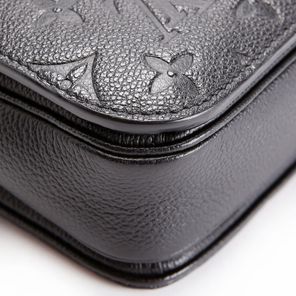 Pochette Metis Empreinte Black