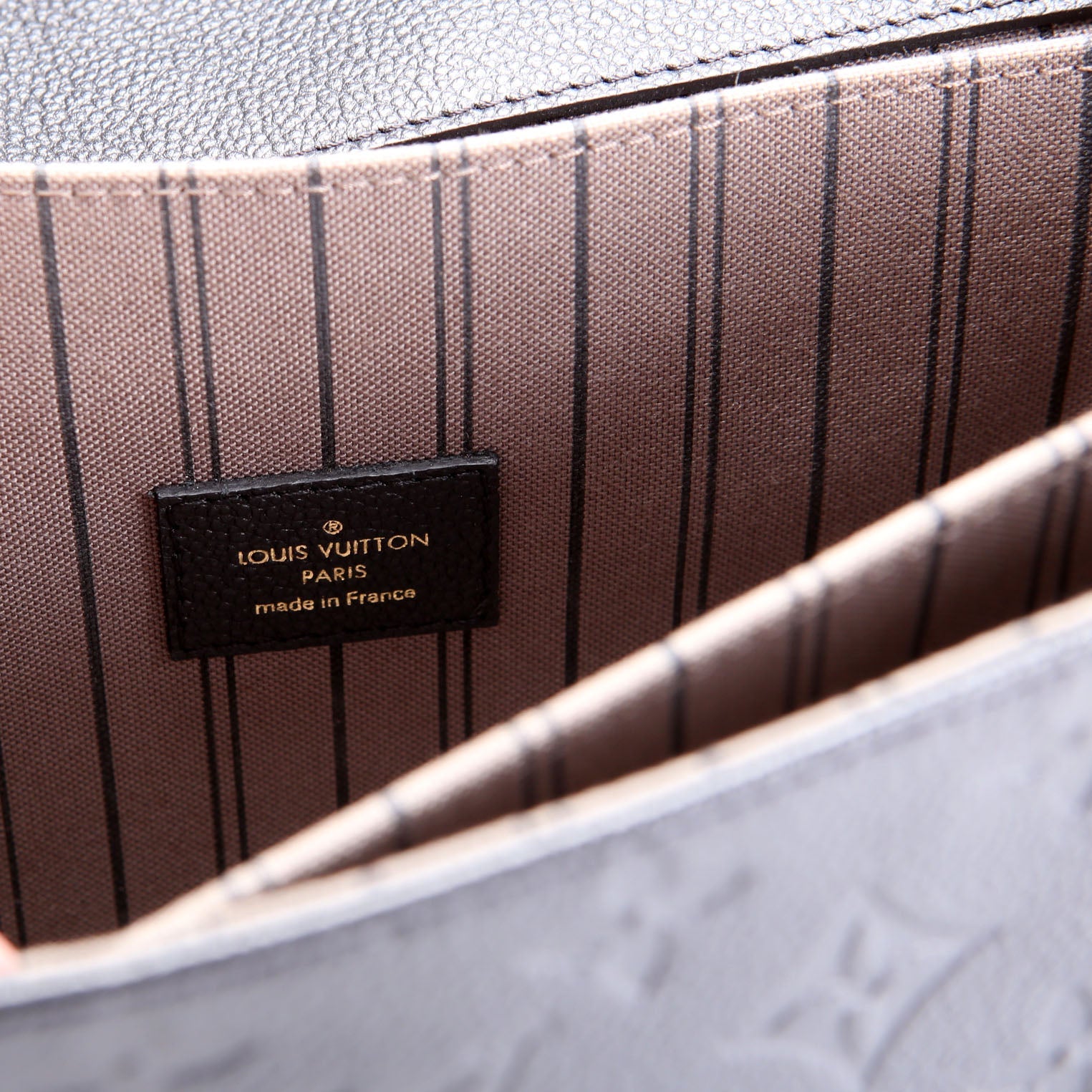 Pochette Metis Empreinte Black