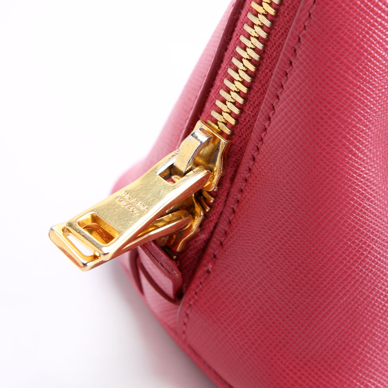 Saffiano Lux Mini Promenade Pink