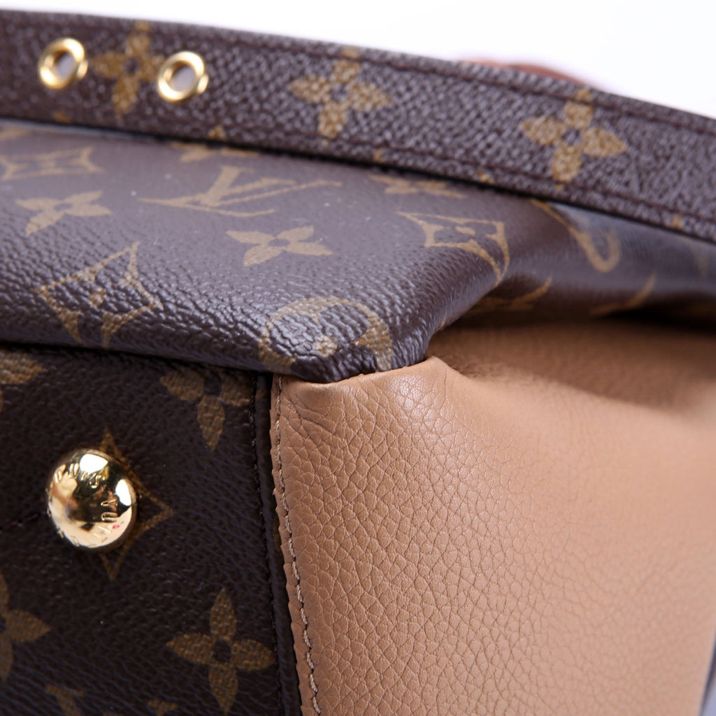 Pallas Tote Monogram Leather Side