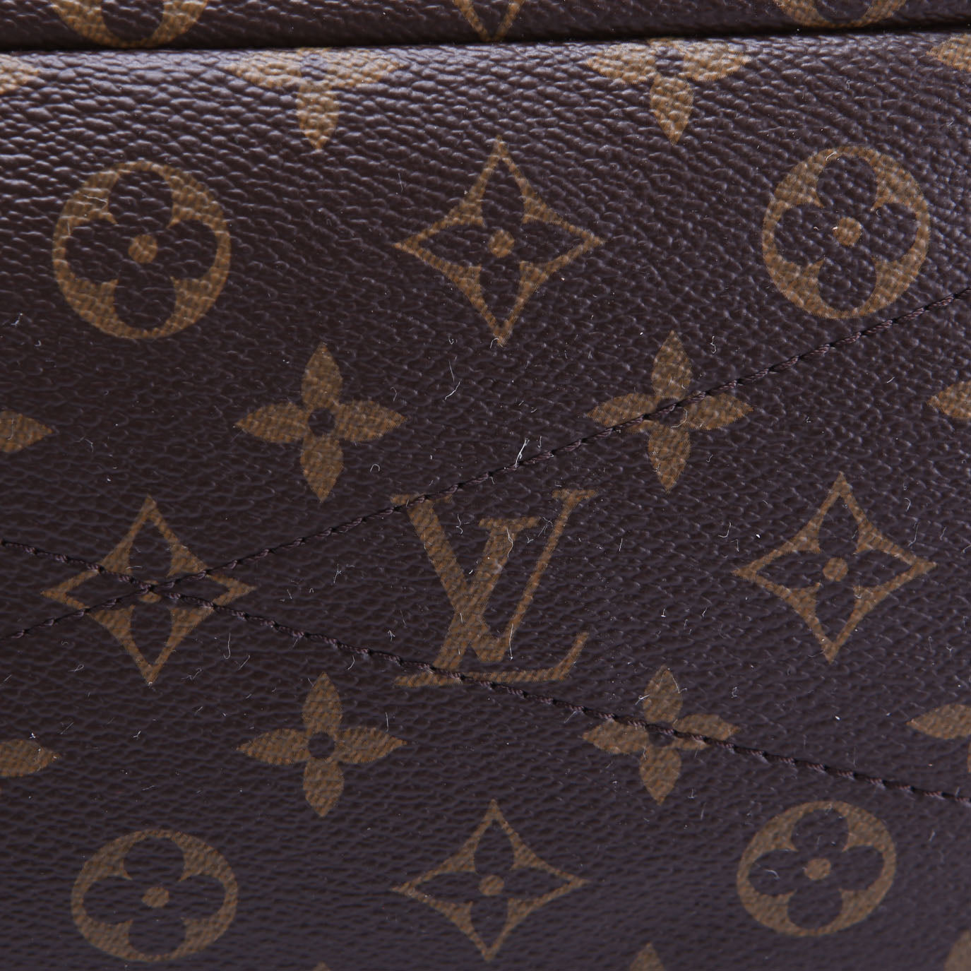 Pallas Tote Monogram Leather Side