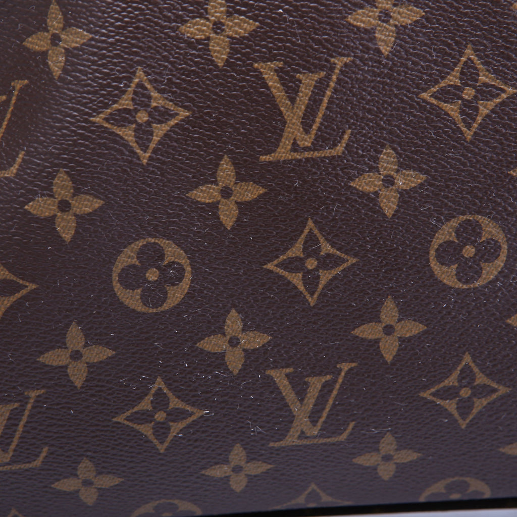 Pallas Tote Monogram Leather Side