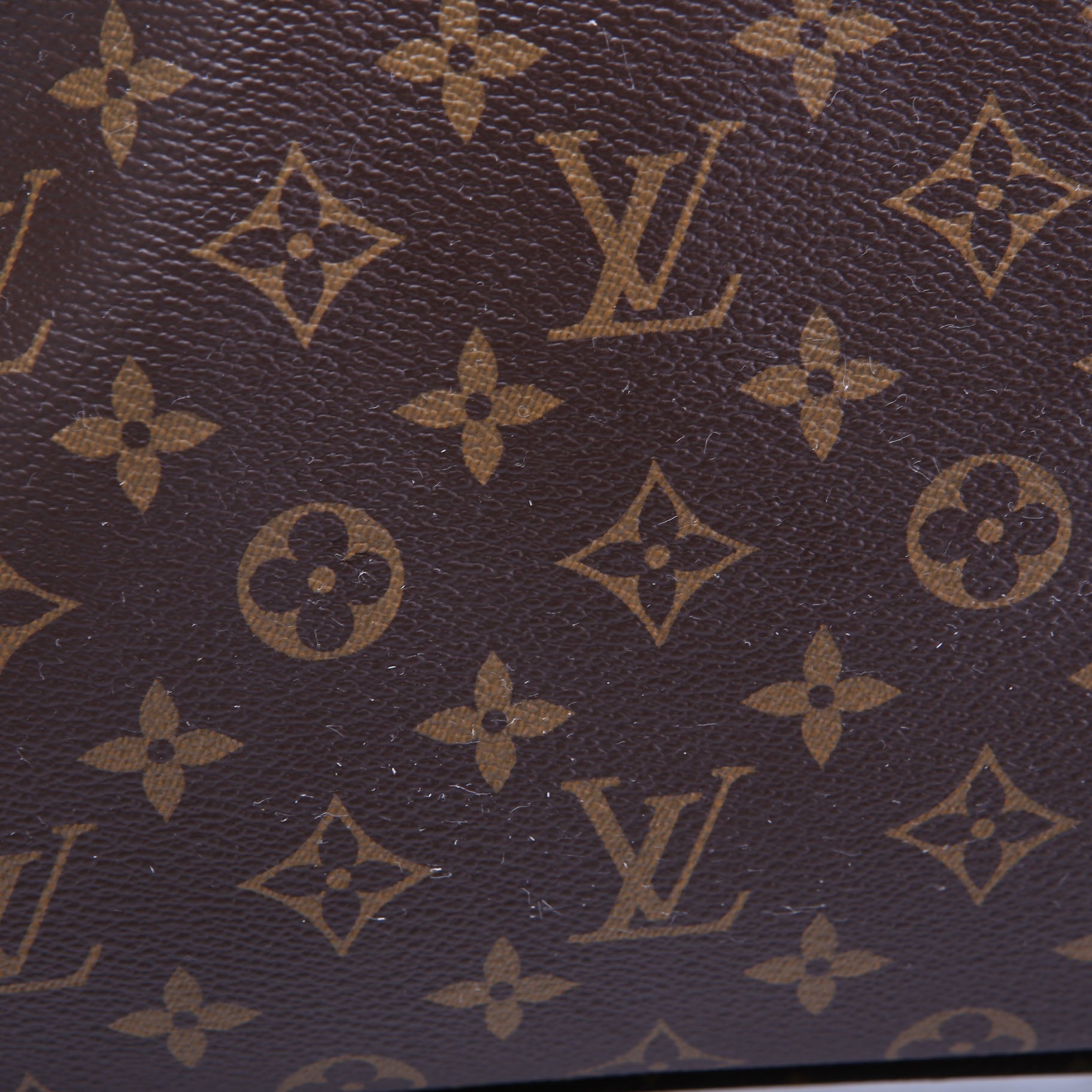 Pallas Tote Monogram Leather Side
