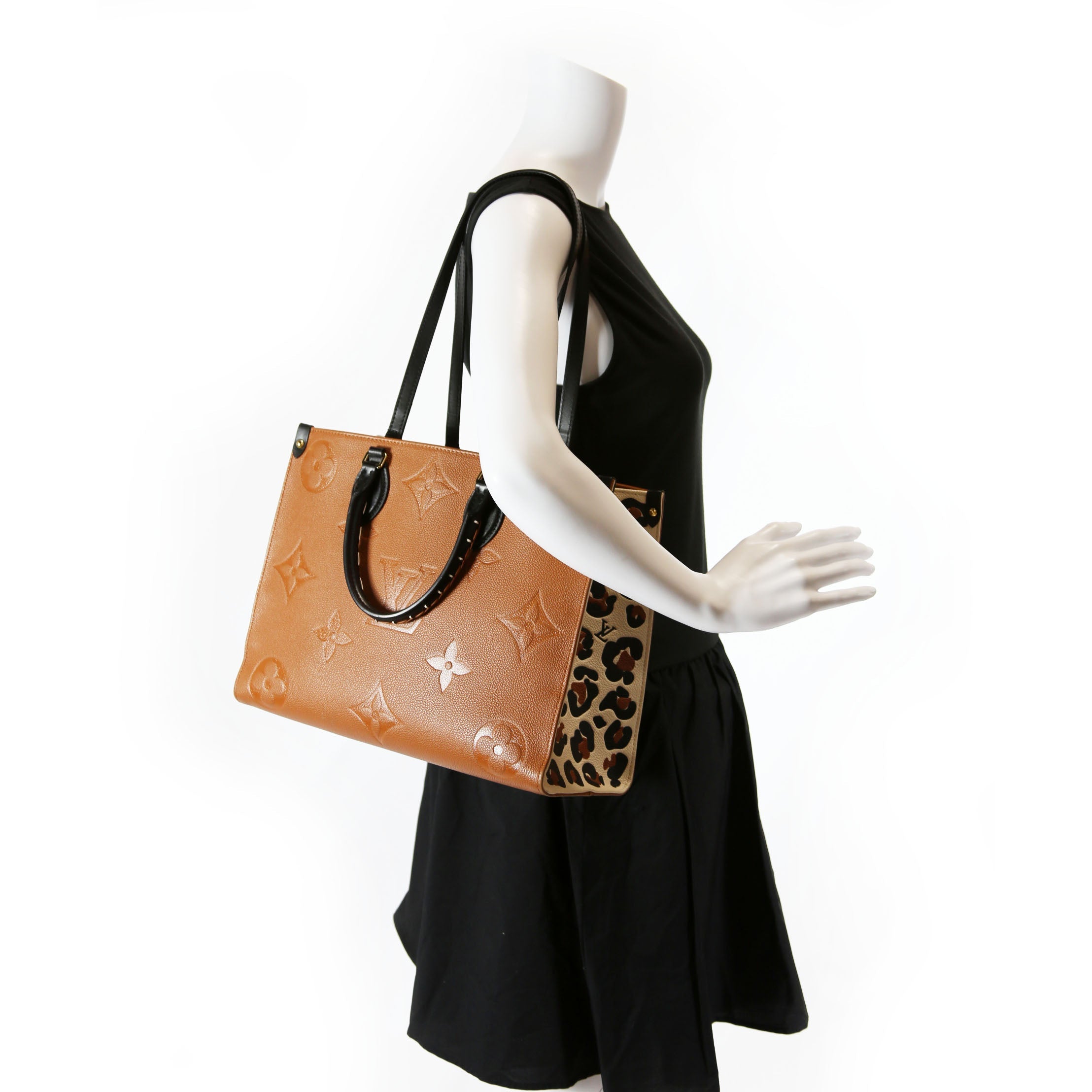 ONTHEGO MM Empreinte Wild At Heart Brown