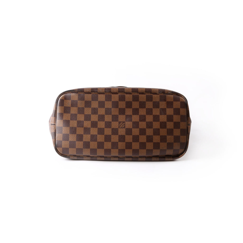 Neverfull With Wallet MM Damier Ebene Red
