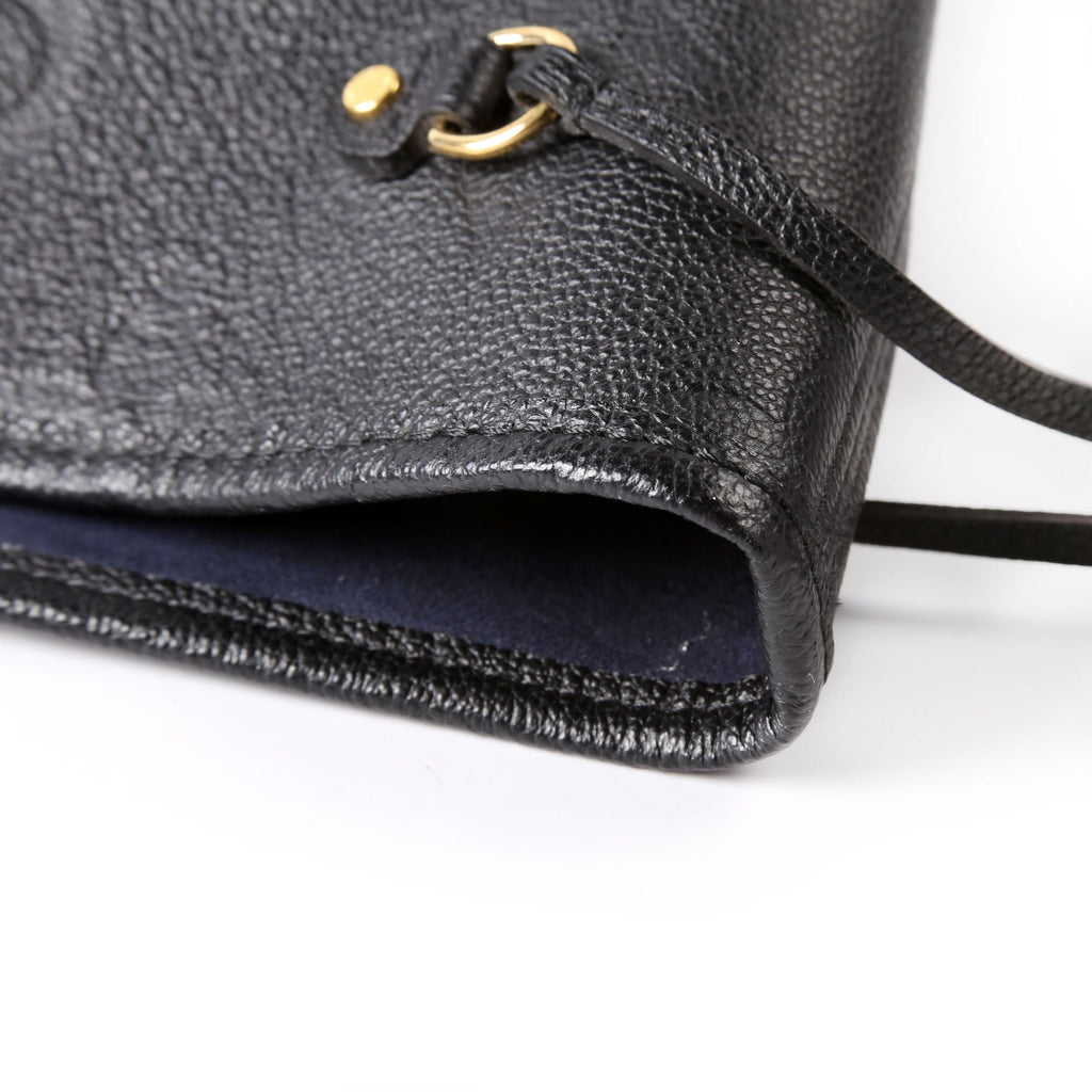Neverfull With Wallet MM Empreinte Black