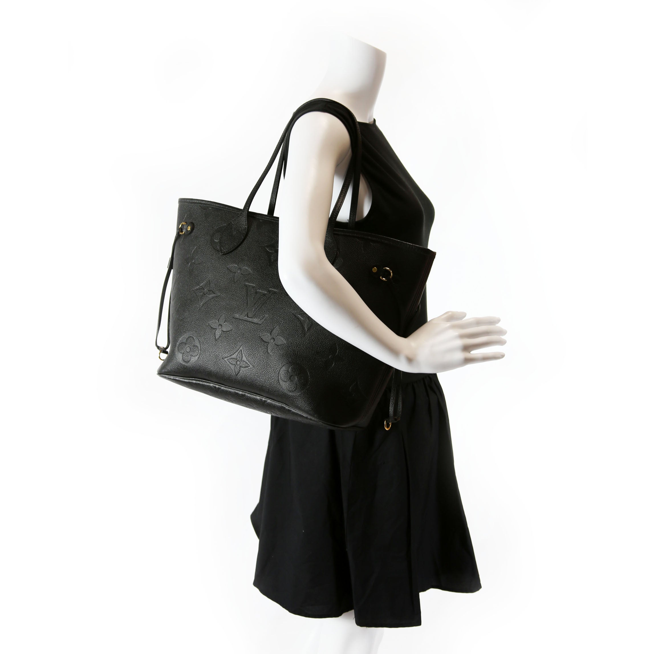 Neverfull With Wallet MM Empreinte Black