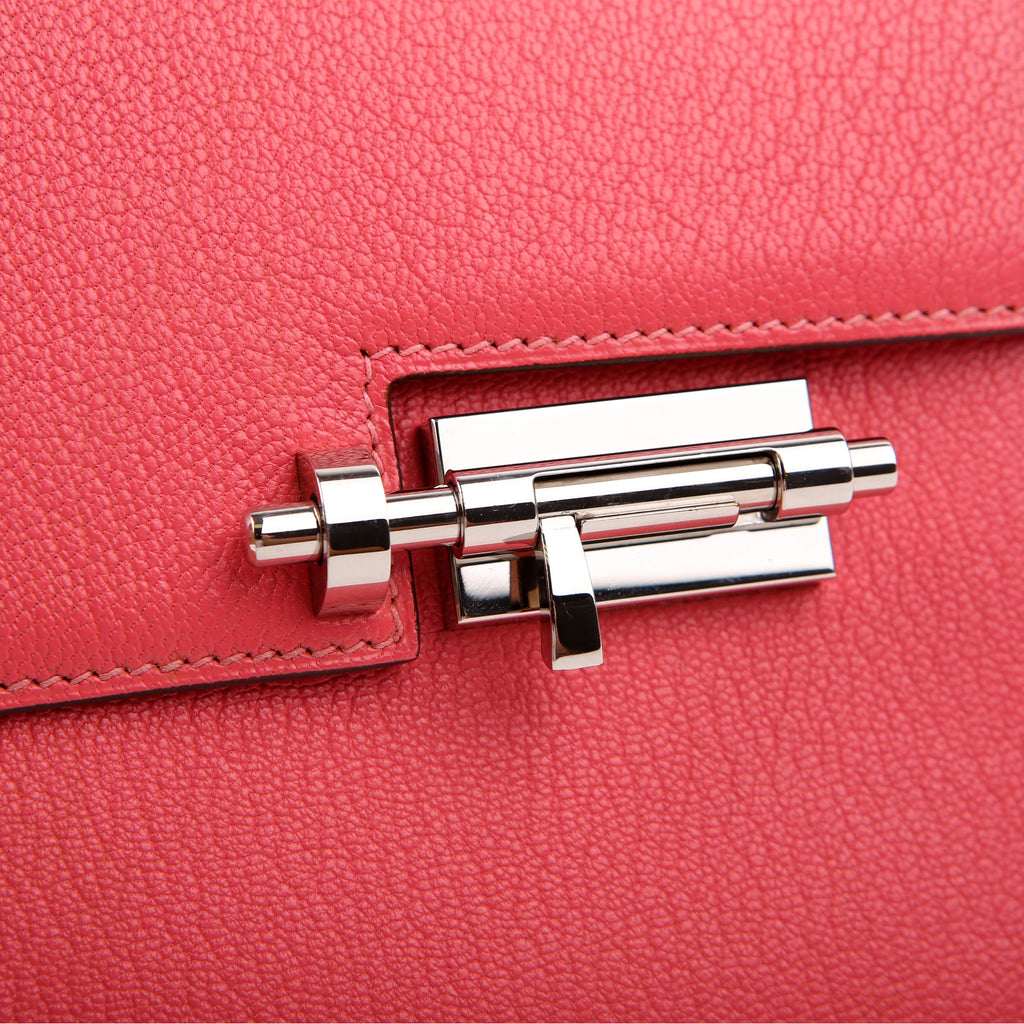 Hermes Verrou Chaine Mini Pink/Silver