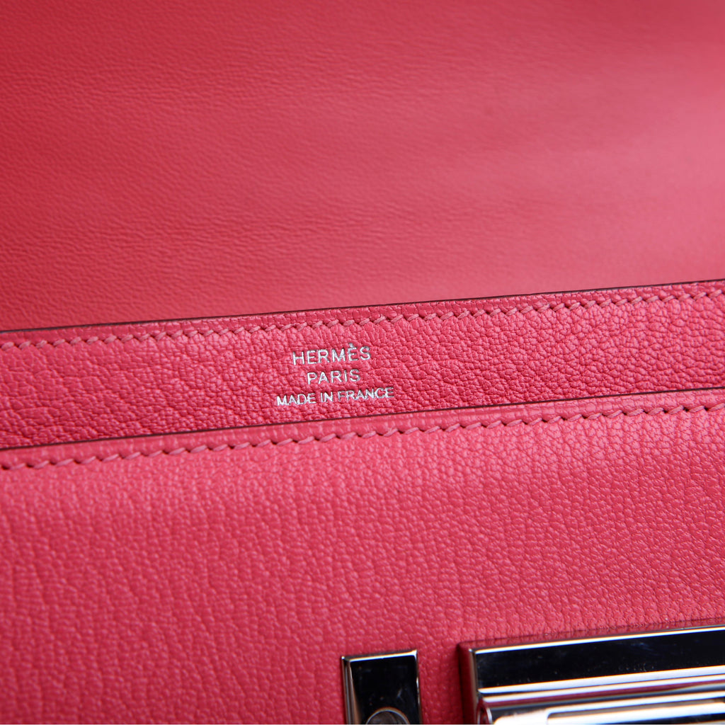Hermes Verrou Chaine Mini Pink/Silver