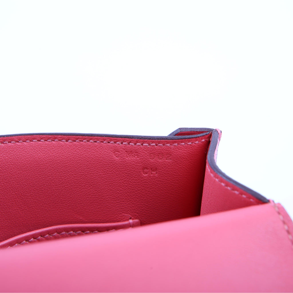 Hermes Verrou Chaine Mini Pink/Silver