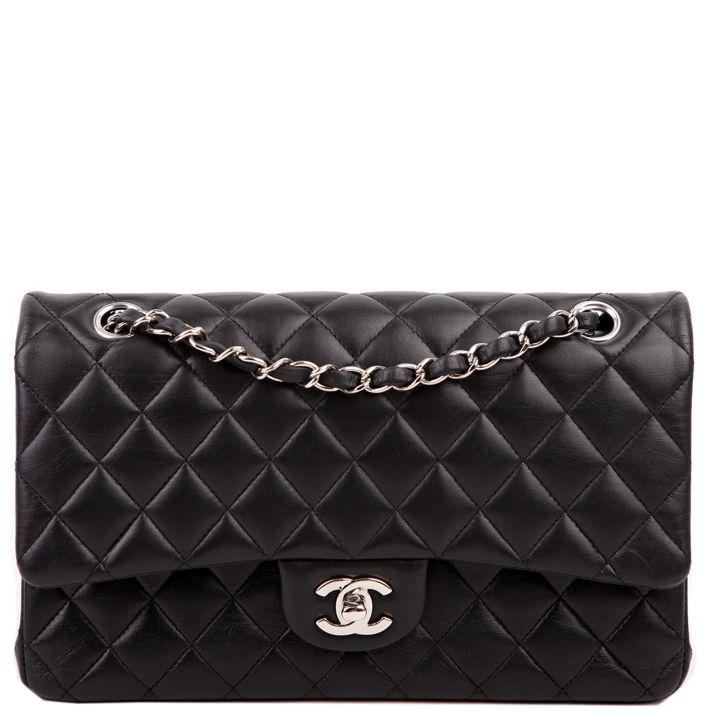 Classic Flap Medium Lambskin Black