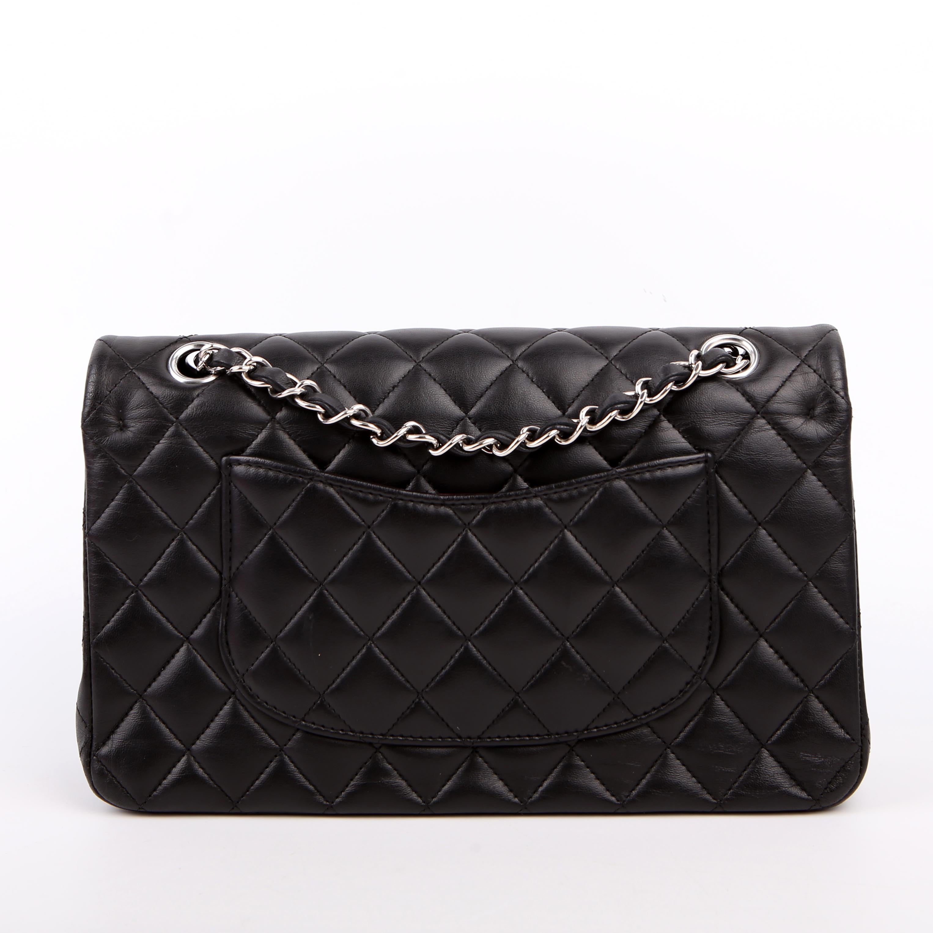 Classic Flap Medium Lambskin Black