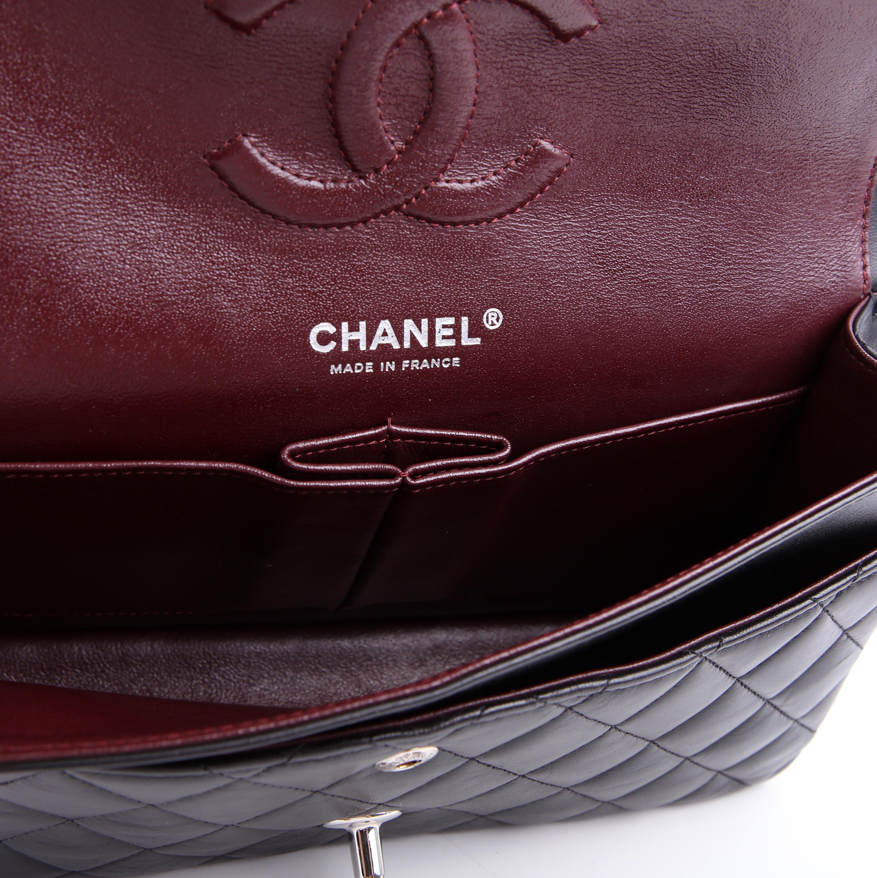 Classic Flap Medium Lambskin Black