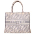 Dior Book Tote Medium Grey