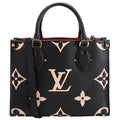 ONTHEGO PM Bicolor Empreinte Black/Beige
