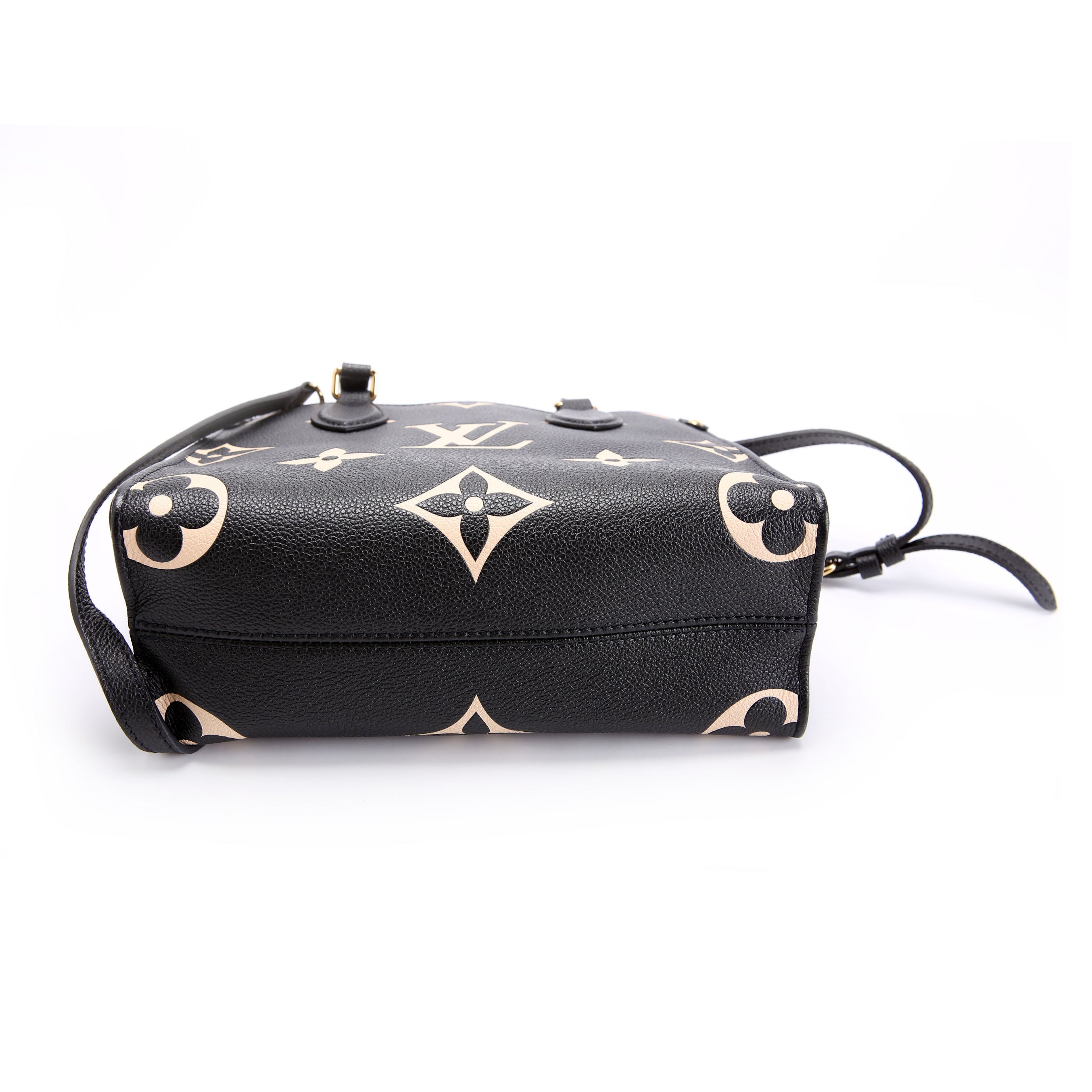 ONTHEGO PM Bicolor Empreinte Black/Beige