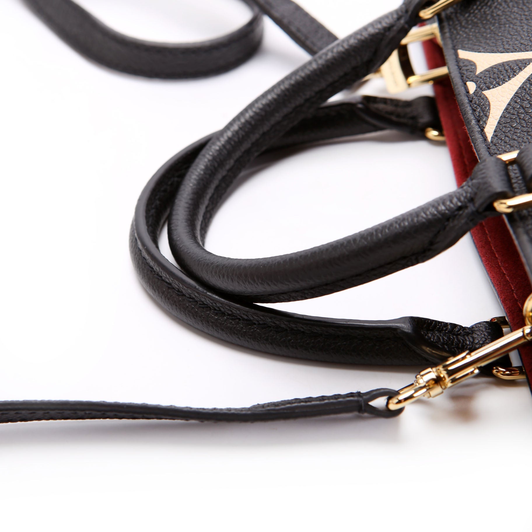 ONTHEGO PM Bicolor Empreinte Black/Beige