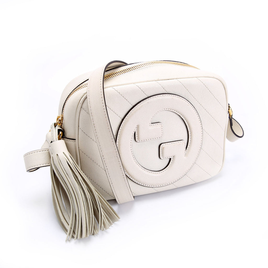 742360 Blondie Small Shoulder Bag Ivory