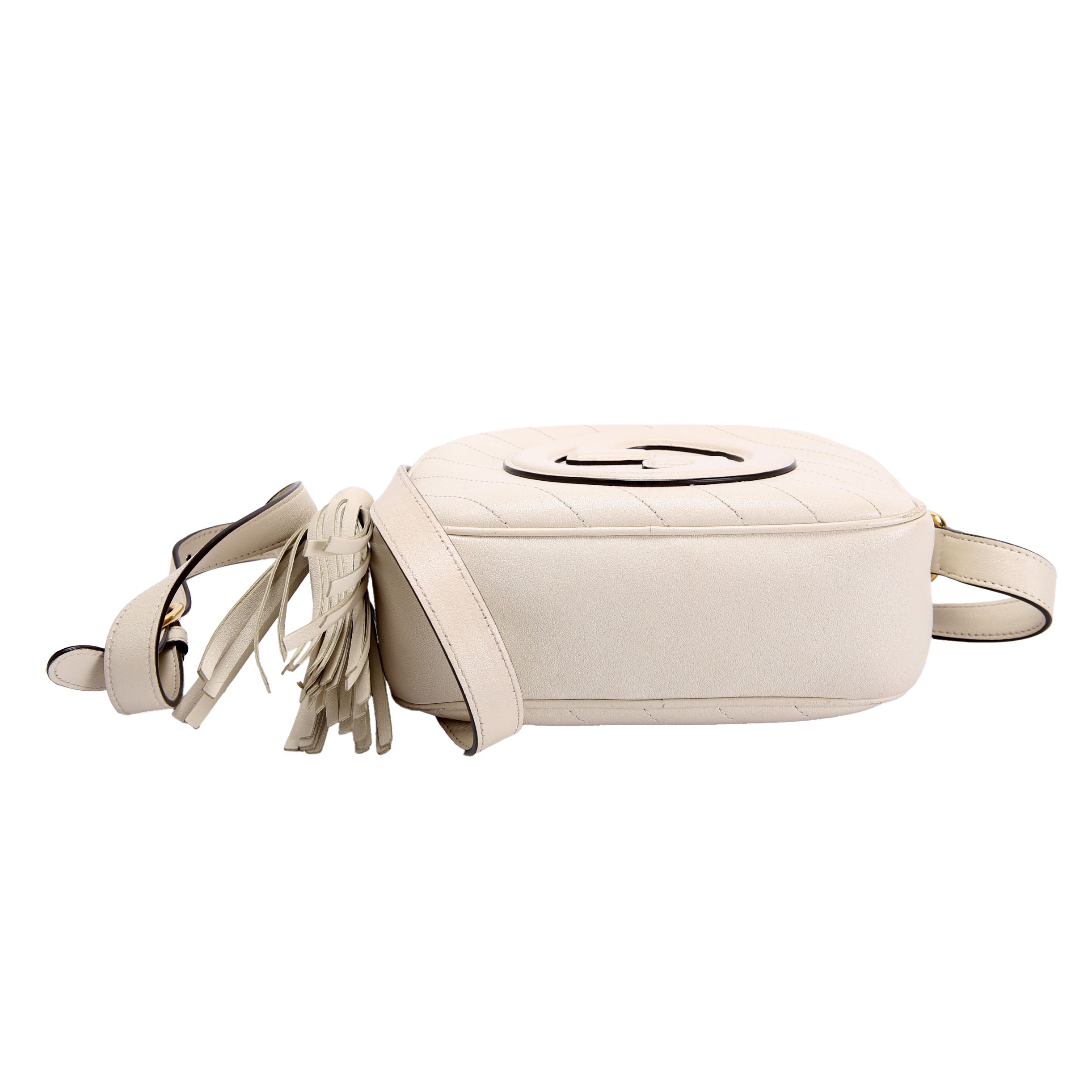 742360 Blondie Small Shoulder Bag Ivory