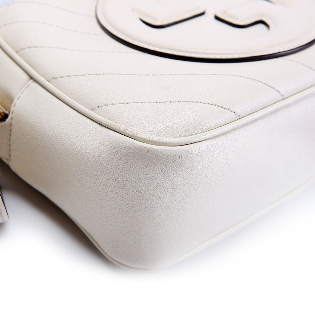 742360 Blondie Small Shoulder Bag Ivory