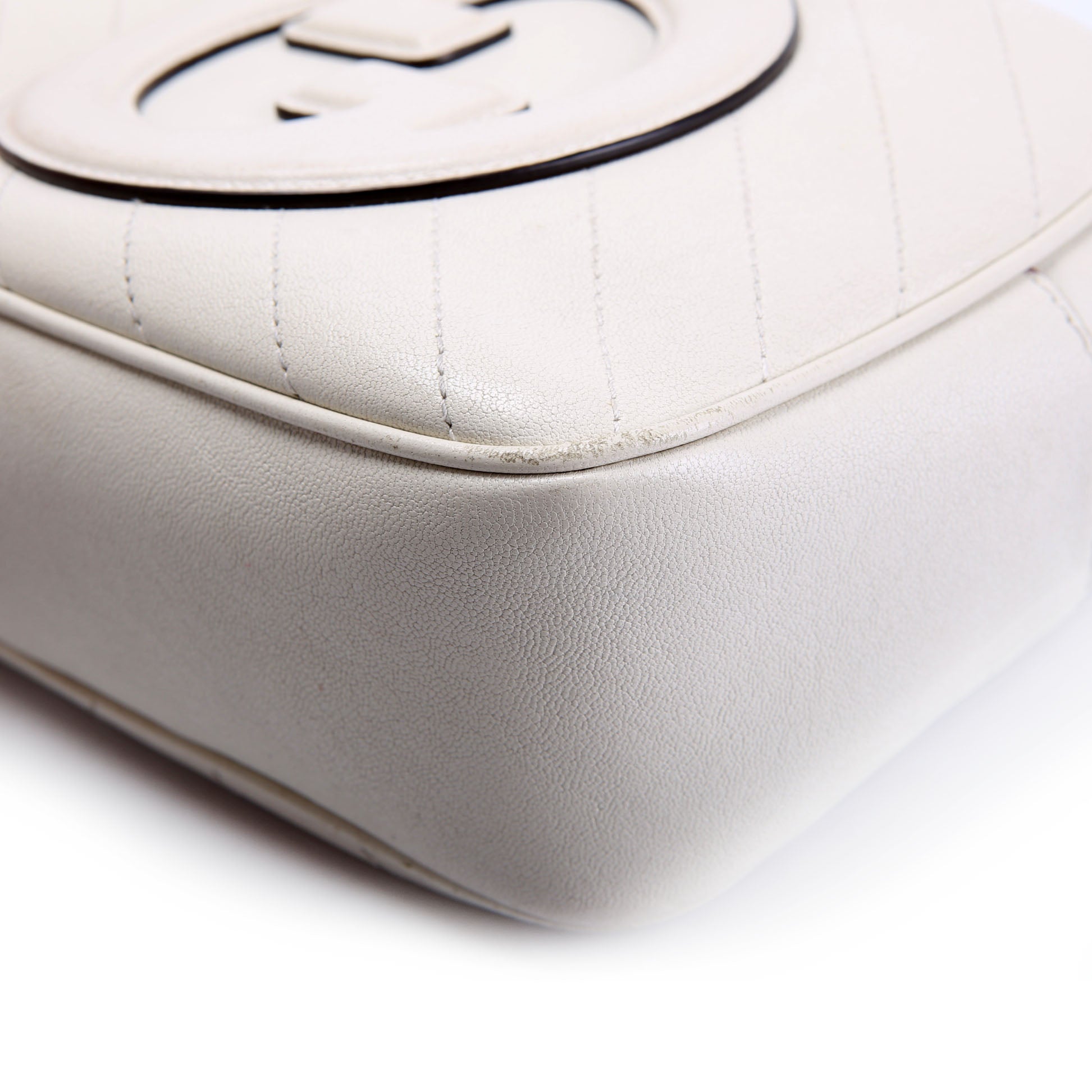 742360 Blondie Small Shoulder Bag Ivory