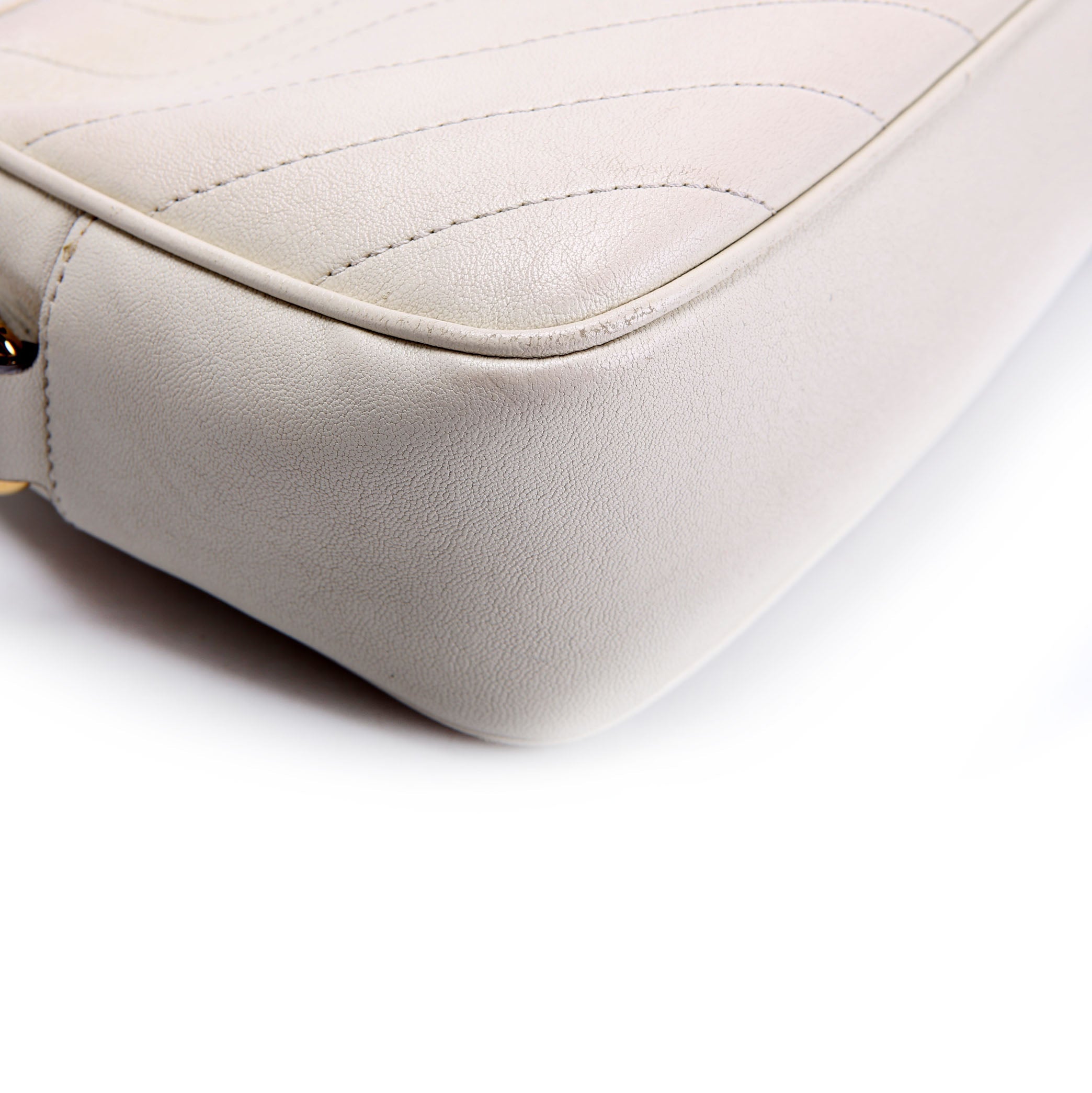 742360 Blondie Small Shoulder Bag Ivory