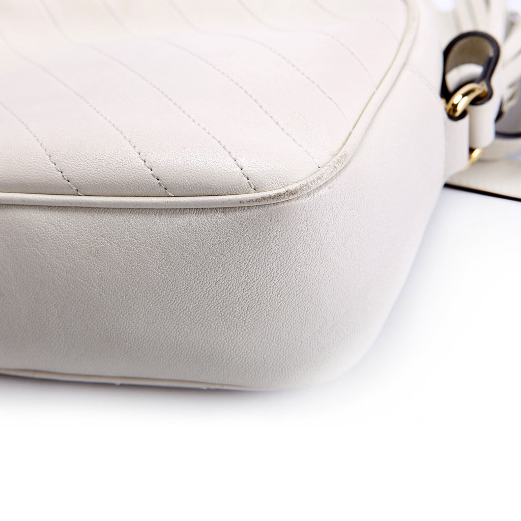 742360 Blondie Small Shoulder Bag Ivory