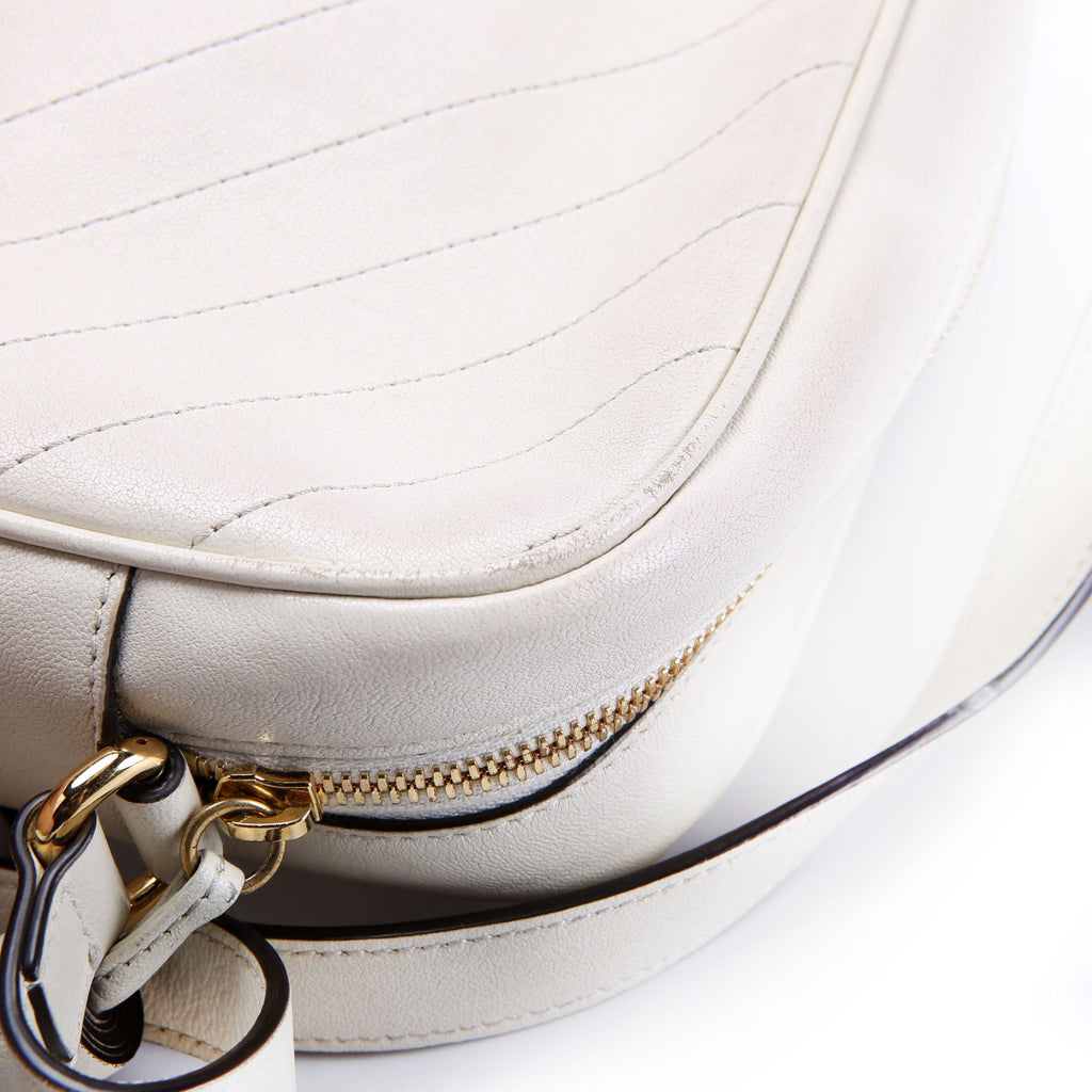 742360 Blondie Small Shoulder Bag Ivory