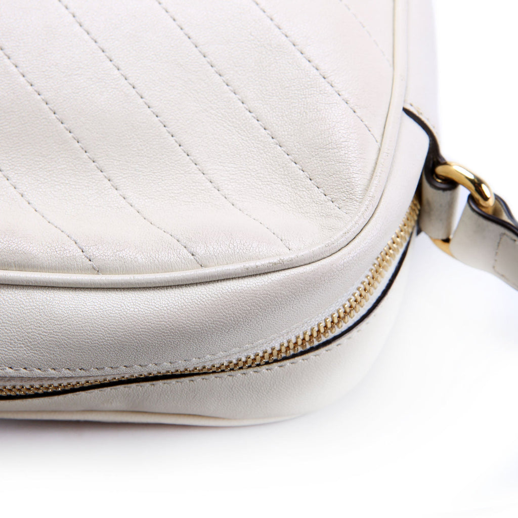 742360 Blondie Small Shoulder Bag Ivory
