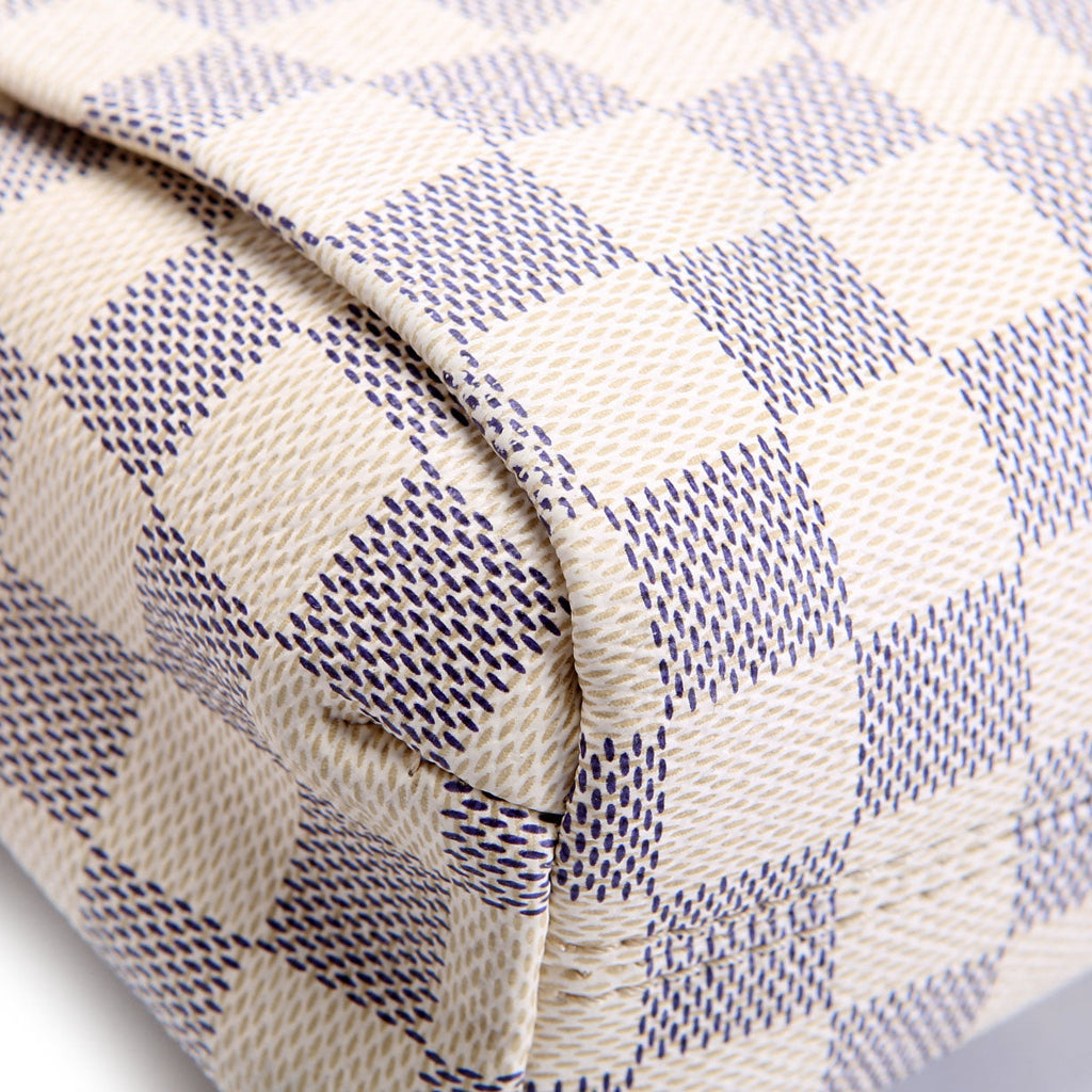 Croisette Damier Azur Braided White