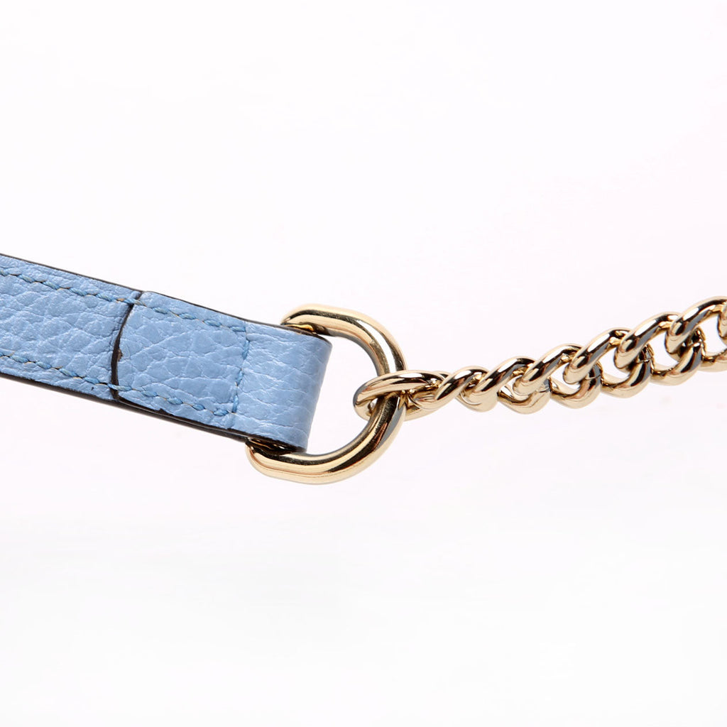 Gucci 510304 Interlocking Small Crossbody Blue