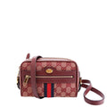 Gucci 517350 GG Canvas Mini Ophidia Burgundy