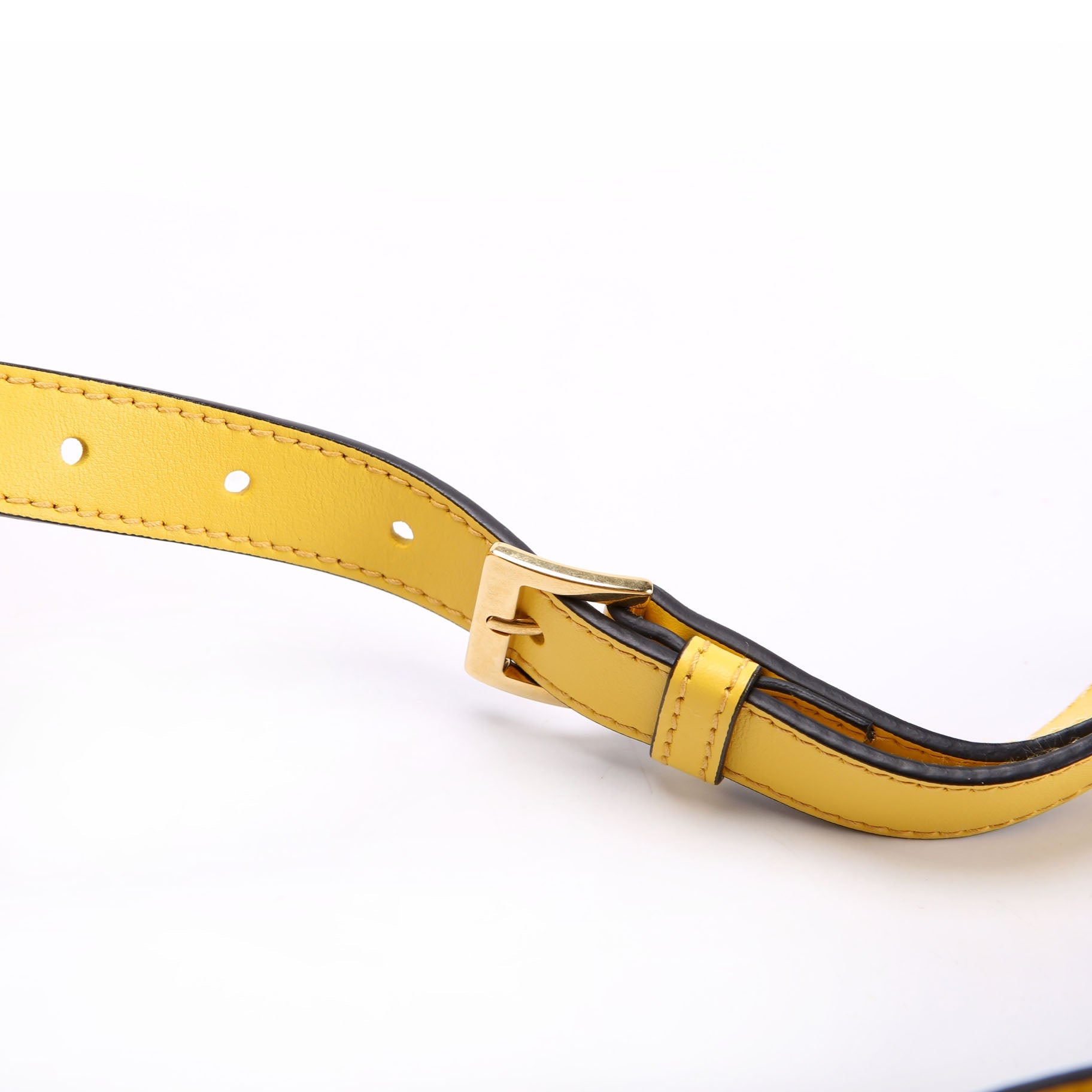 Matelasse Nappa Shoulder Bag Yellow