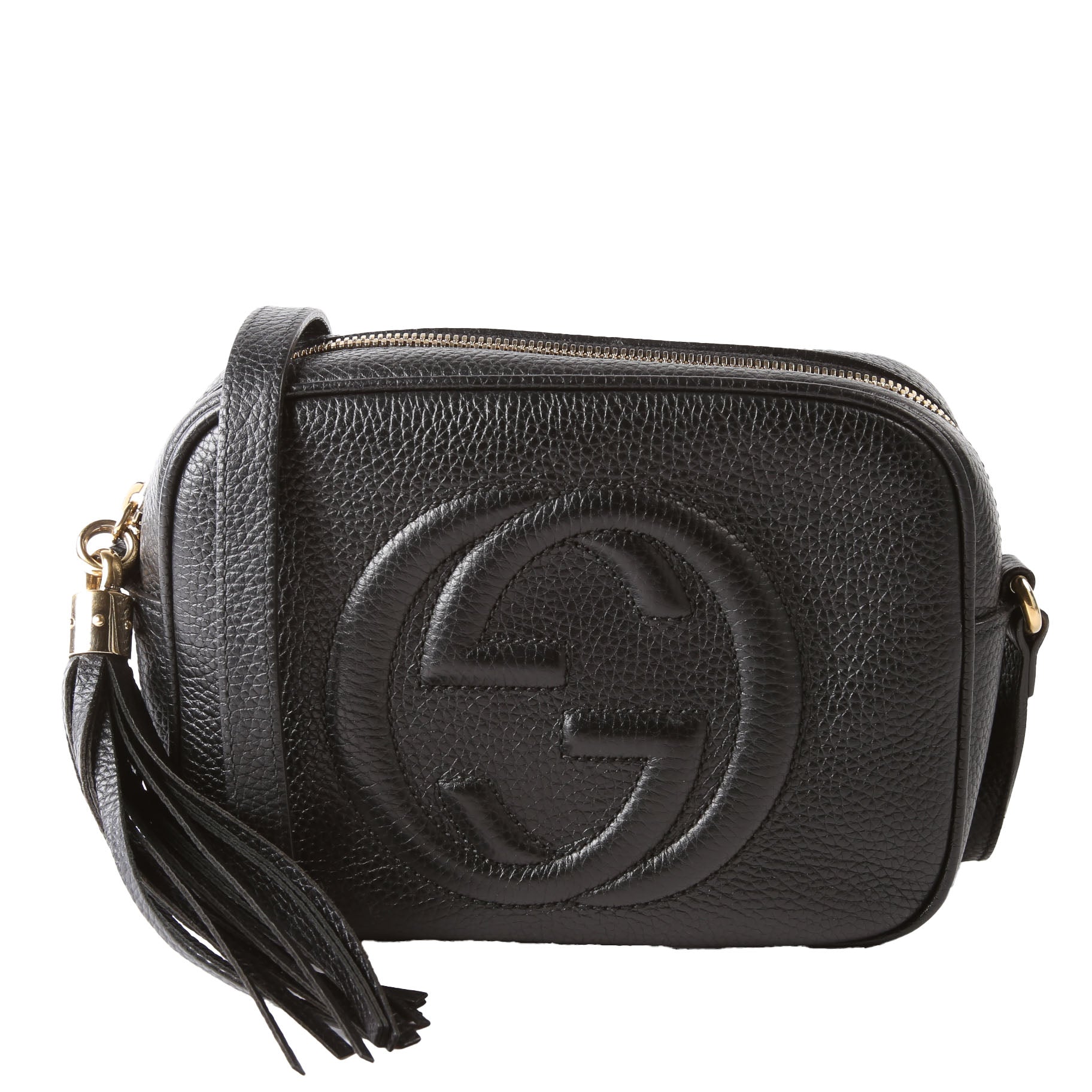 Gucci 308364 Soho Disco Crossbody Black